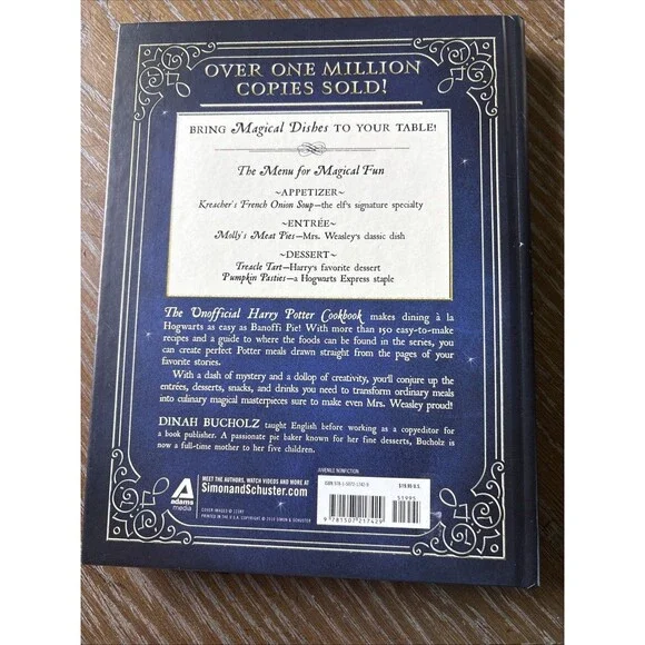 The Unofficial Harry Potter Cookbook Cauldron Cakes Knickerbocker Glory Bucholz - Picture 2 of 2